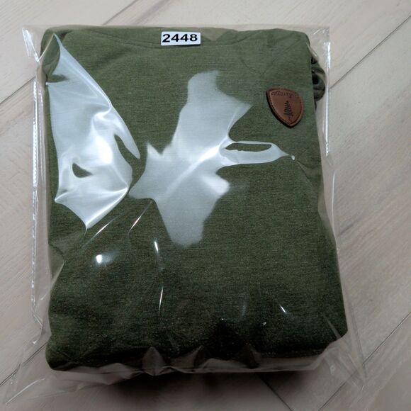 Wanakome Hoodie Mens Large Cascade Green Fleece Casual Outdoor Sweatshirt - Picture 14 of 14